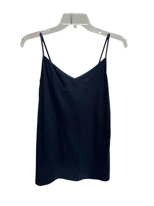 Top Sleeveless Basic By Cabi In Navy, Size: M