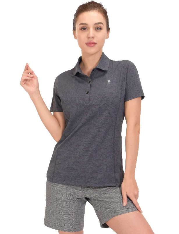 Women's Quick Dry Lightweight Golf Polo Shirt Short