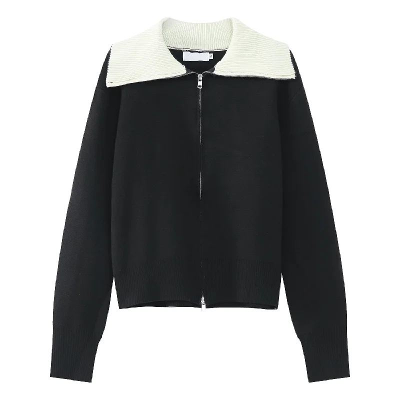 NB High Collar Zip Jacket