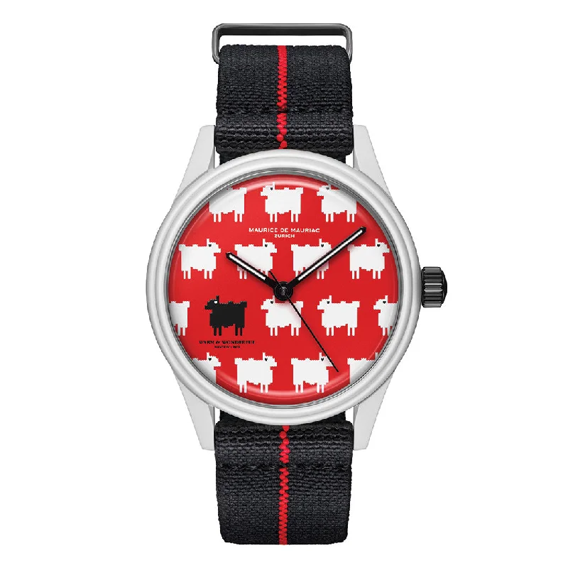 Maurice de Mauriac x Warm & Wonderful “Black Sheep” Watch