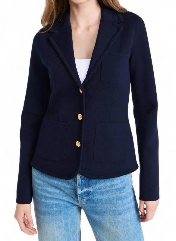 Alex Blazer In Navy