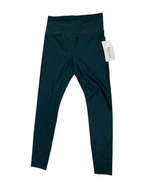 Athletic Leggings By Athleta In Teal, Size: S