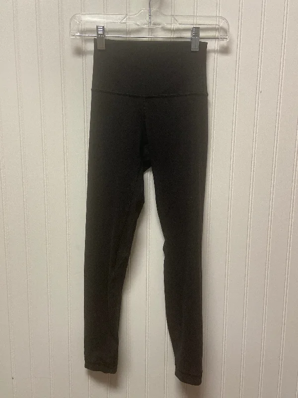 Athletic Leggings By Lululemon In Black, Size: Xs