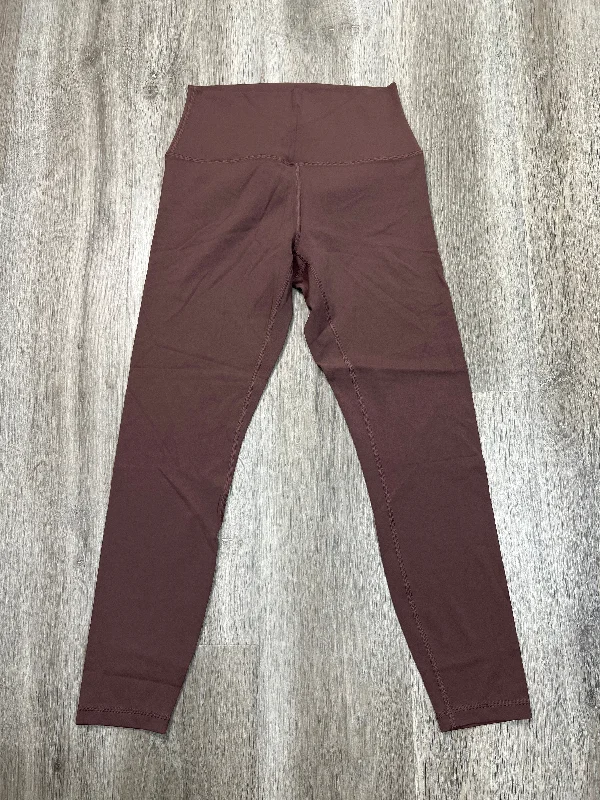 Athletic Leggings Capris By Clothes Mentor In Brown, Size: M