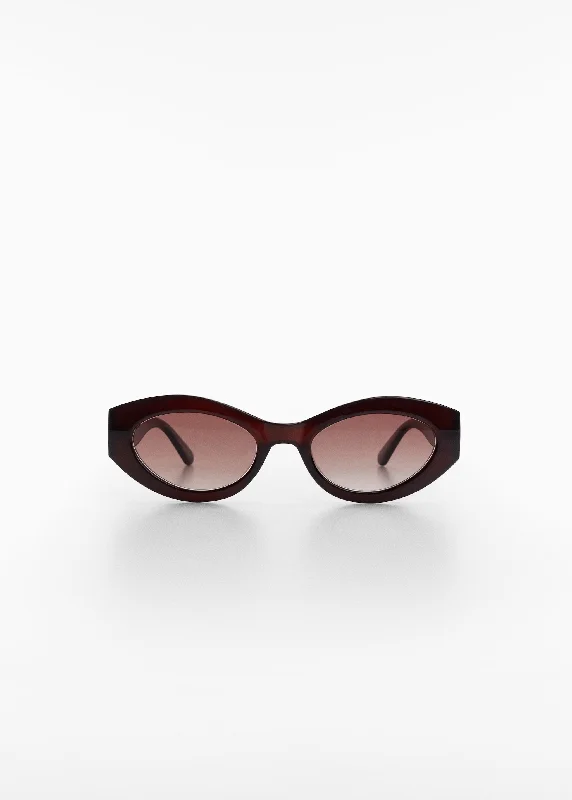 MANGO Brown Divina Sunglasses