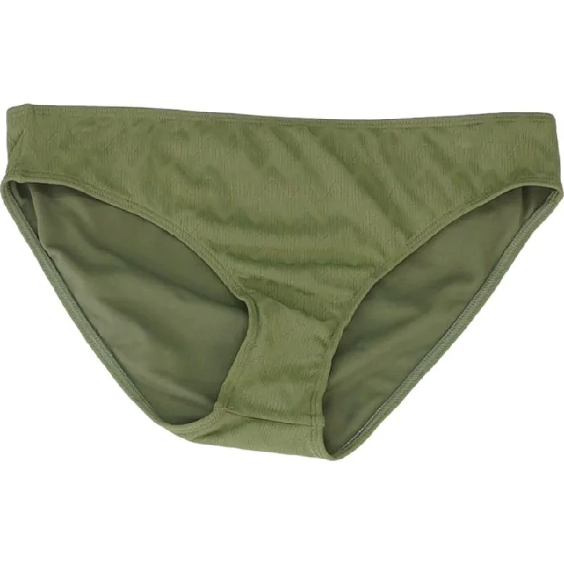 Green Chevron Swim Bottom