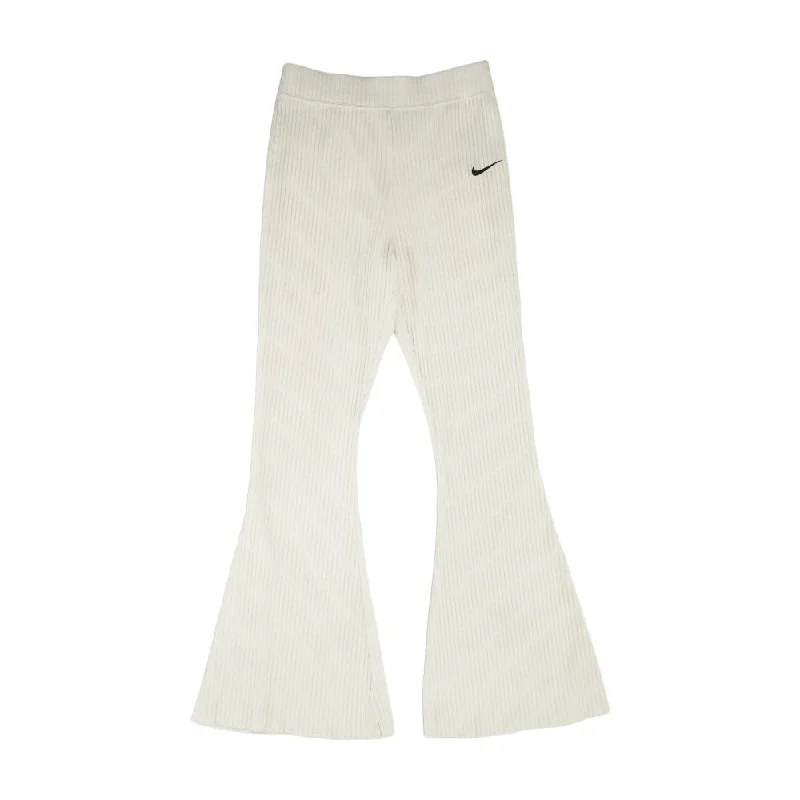 Ivory Solid Active Pants