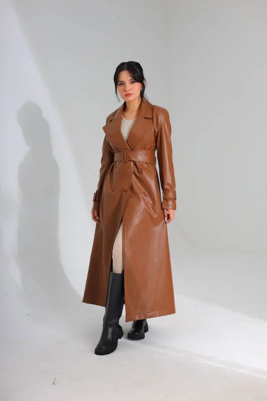 Leather coat 8217