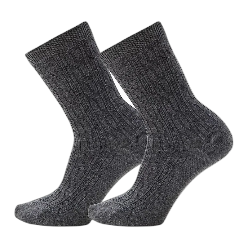 Everyday Cable Crew 2 Pack Socks