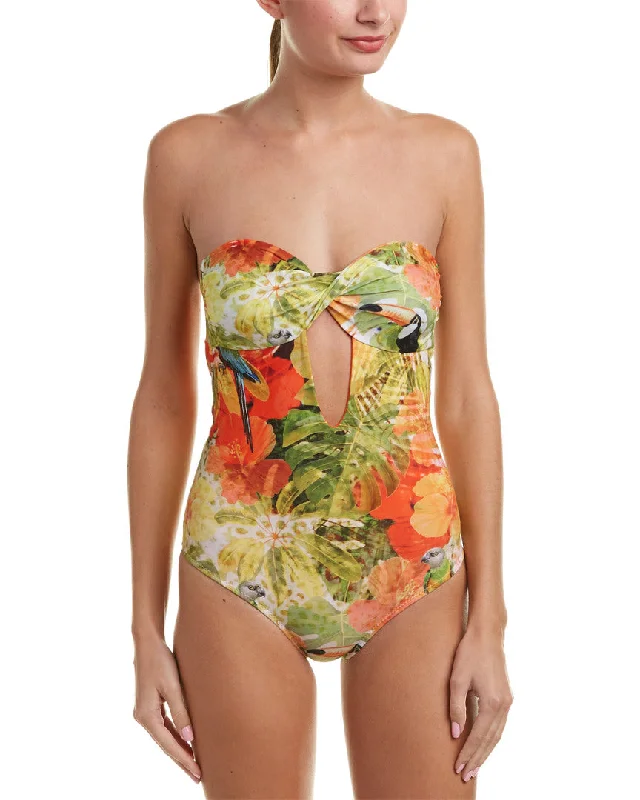 SAHA Wrap Bandeau One-Piece