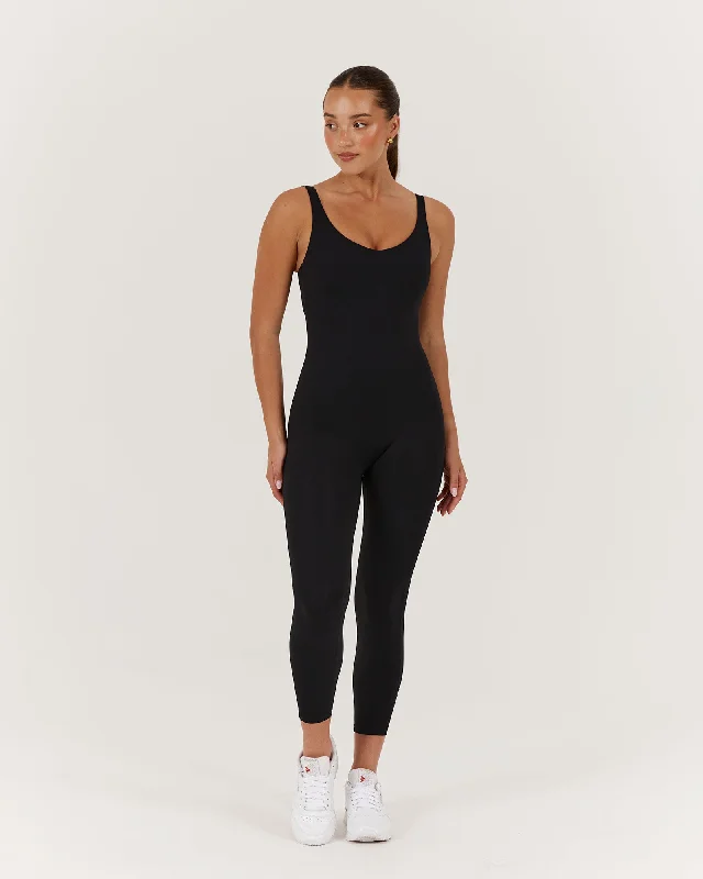 LUXE BROOKE BODYSUIT 24" - BLACK